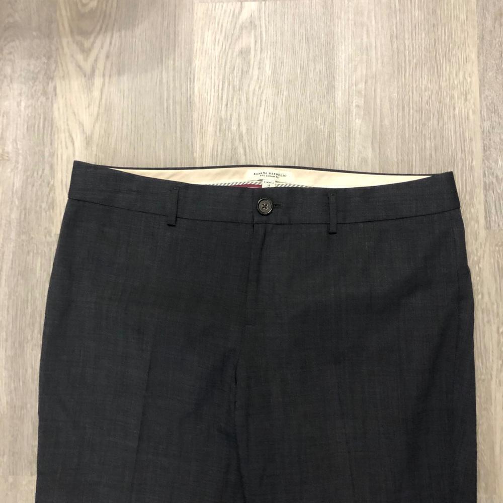 Banana Republic Size 14 Pant Women's Straight Leg Women's The Logan Fit - Picture 3 of 4